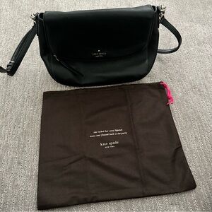 Kate Spade black crossbody purse